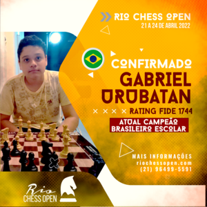 GM Supi, número 1 do Brasil, confirmado! – III Rio Chess Open 2024